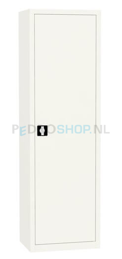 Draaideurkast SQ-202, 199*80*43,5 wit, 4 legborden