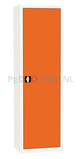 Draaideurkast SQ-202, 199*80*43,5 oranje, 4 legborden