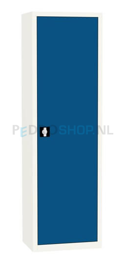 Draaideurkast SQ-202, 199*80*43,5 blauw, 4 legborden