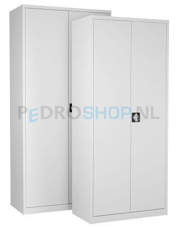 Set draaideurkasten PDC, PDC-195 en PDC-180, lichtgrijs